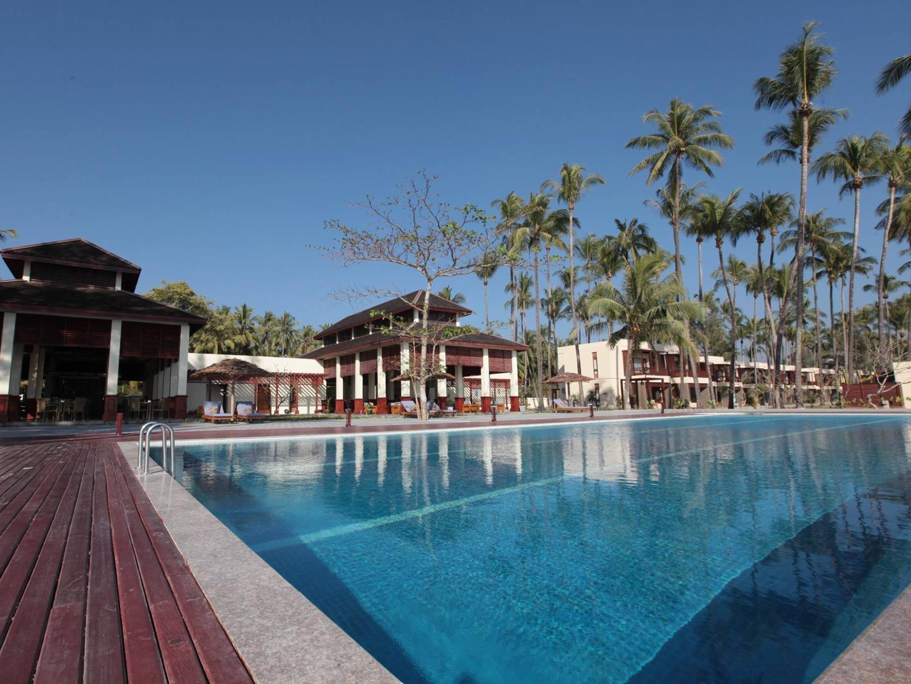 เมอร์เชียล รีทรีตแอนด์รีสอร์ต งาปาลี Hotel งาปาลิ ภายนอก รูปภาพ
